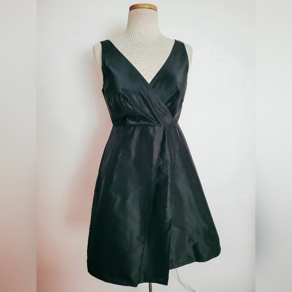 J. Crew pleated A-Line sleeveless silk dress - Picture 6 of 6